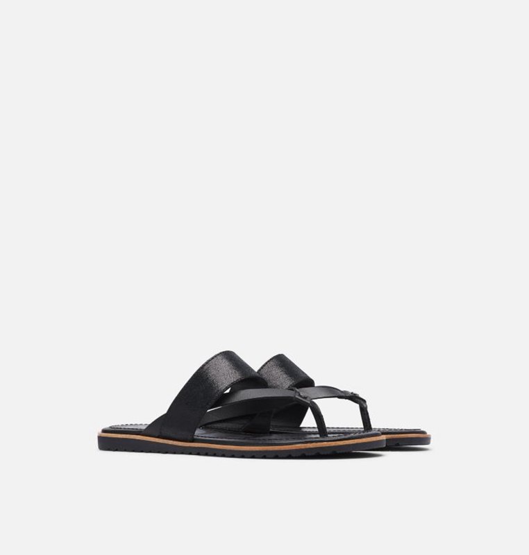 Sorel Dam Sandaler Mintgröna - Ella™ Flip Flat - RCQ-185206